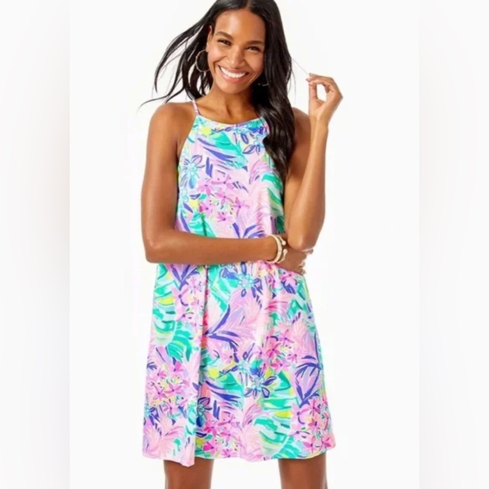 NWT Lilly Pulitzer Margot Dress in Multi It Was All Dream